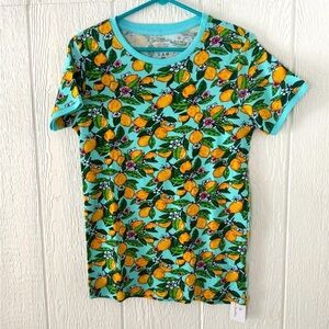 Vera Bradley Lemon Print Top size Small